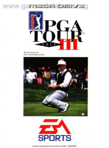 Cover PGA Tour Golf III for Genesis - Mega Drive
